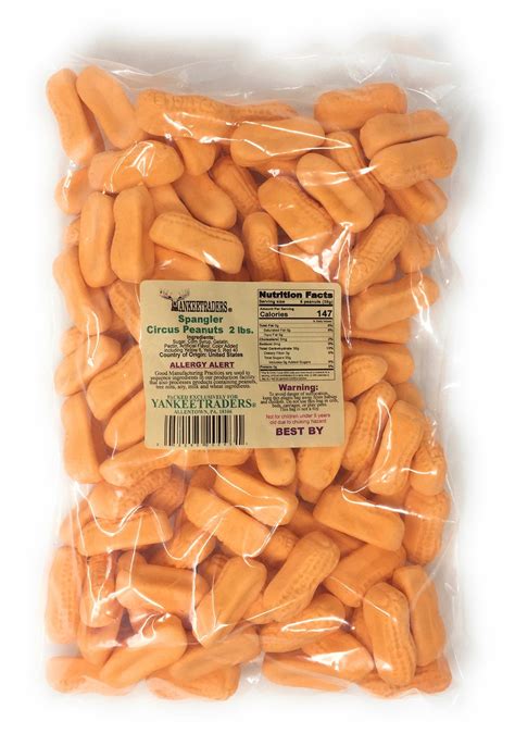 Spangler Circus Marshmallow Peanuts, 16 Oz. (1 Lb) - Retro Candy ...
