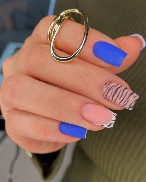 60+ Zebra Print Nail Designs You Need to Try This Month - Nail Designs ...