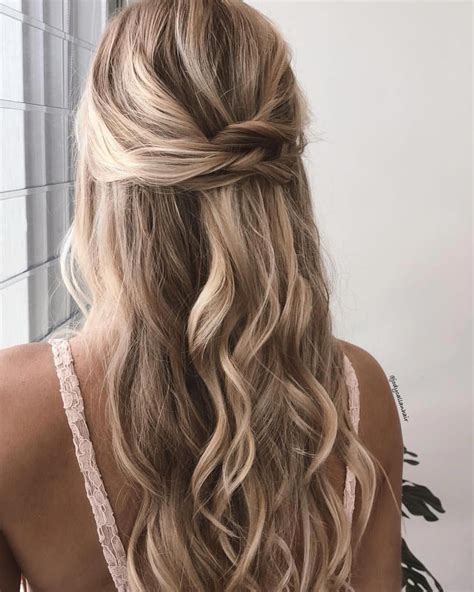 Long Curly Hairstyles For Bridesmaids