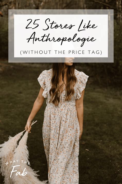 25 Stores Like Anthropologie (Without the Price Tag) | Stores like ...