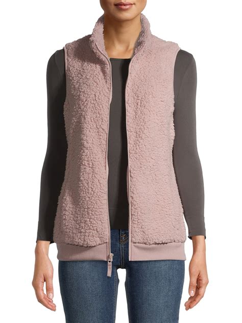 Womens Long Sherpa Vest at Ronald Wooton blog