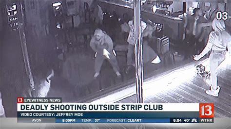 Fatal shooting at Indianapolis strip club caught on camera | wthr.com