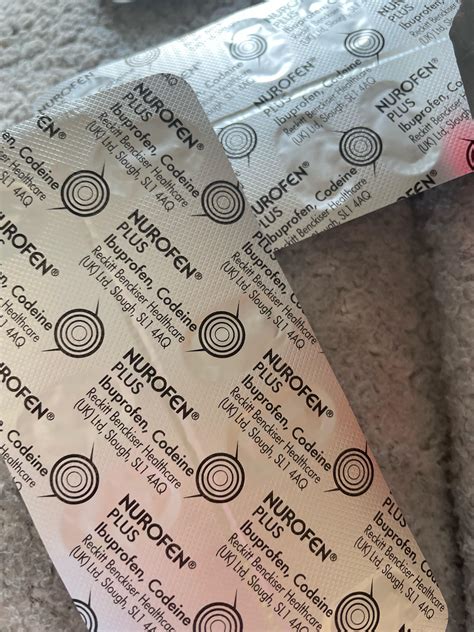 Can someone help? Got my hands on some nurofen plus 12.8/200mg , how ...