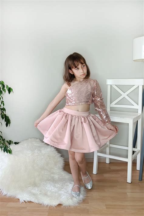 Pink Kids Outfit, Pink Party Dress, Birthday Outfit, Pink Dress ...