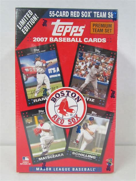 2007 Topps Team Box Set BOSTON RED SOX