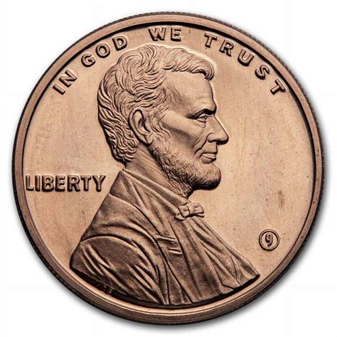1 oz Copper Round - Lincoln Penny - Walmart.com