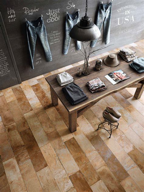 Rustic floors for modern houses