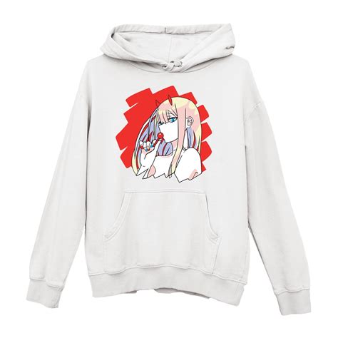 Moletom Canguru Zero Two Hentai | Shopee Brasil