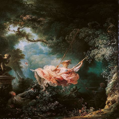 The Swing Famous Painting - Fragonard Jean Honore [Art Reproductions ...