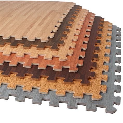 AmazonSmile: FOREST FLOOR Foam Wood Grain Interlocking Anti Fatigue ...