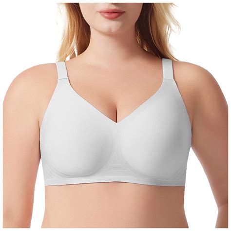 Bosanter Womens Wireless Bras No Underwire Push Up Bra Seamless ...