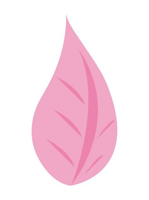 pink leaf plant foliage 10463814 Vector Art at Vecteezy