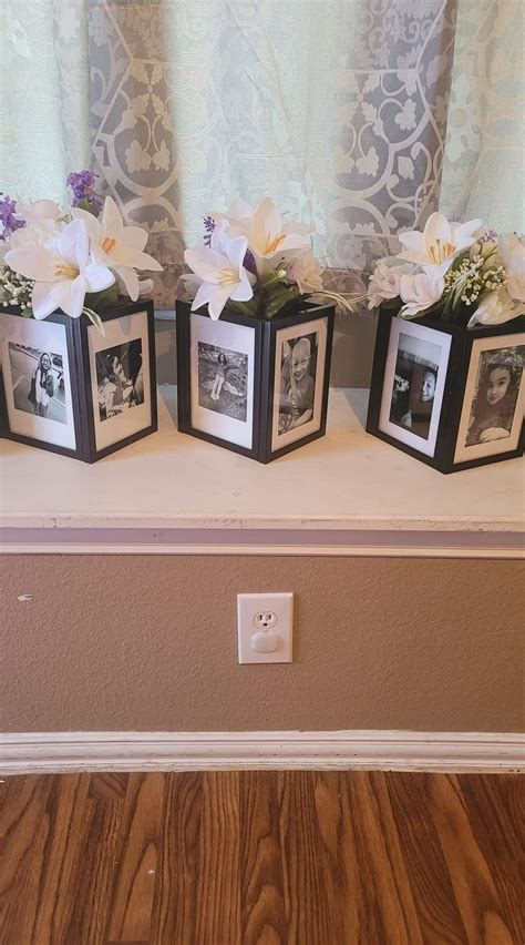 Picture Centerpieces, Diy Centerpieces, 50th Wedding Anniversary ...