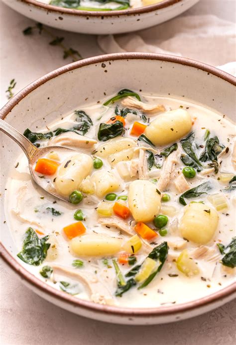 Gnocchi Chicken Broth at Adolph Grier blog