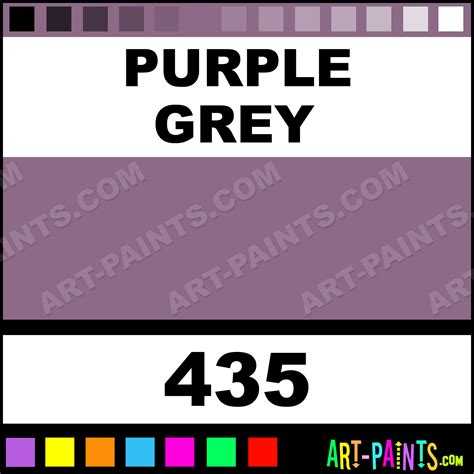Purple Grey Soft Pastel Paints - 435 - Purple Grey Paint, Purple Grey ...