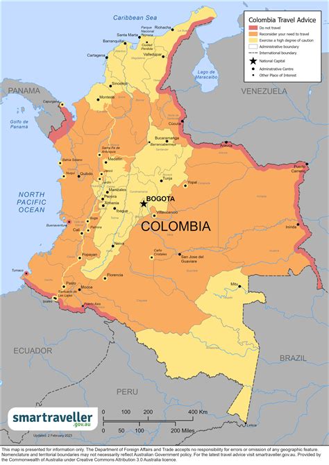 Colombia And Its Borders Panama Colombia Border Colombia