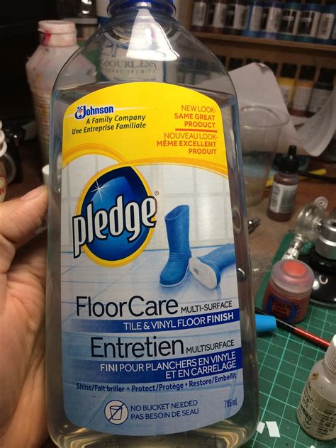 Watching Paint Dry: Future Floor polish