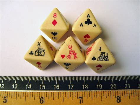 Justin Michell's (D8) EIGHT SIDED DICE