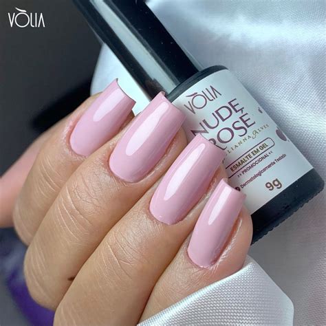 Esmalte em gel Volia NUDE ROSÉ 9g – Usina das Unhas