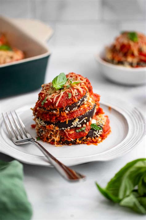 Healthy Eggplant Parmesan - Get Healthy U