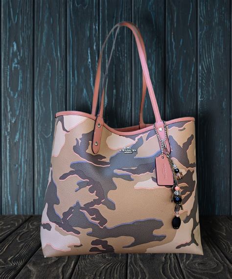 coach tote bag camouflage - Gem