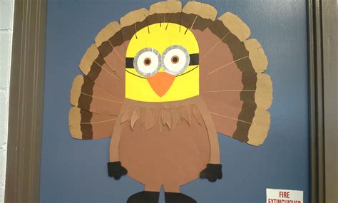Minion Turkey Disguise Template - Educational Printable Activities