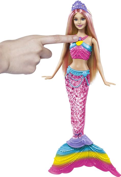 Snapklik.com : Barbie Dreamtopia Doll, Rainbow Lights Mermaid