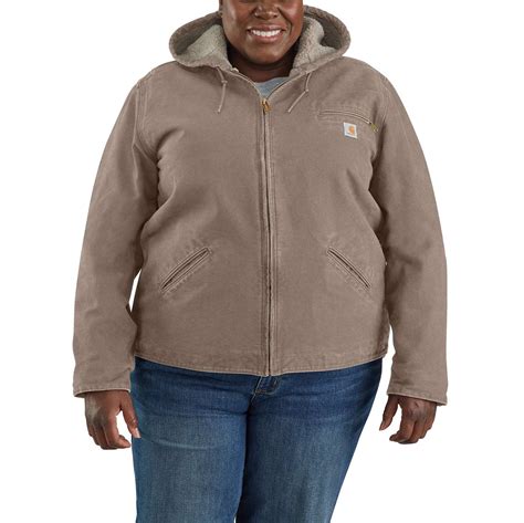 Sandstone Sherpa-Lined Sierra Jacket | Carhartt Reworked