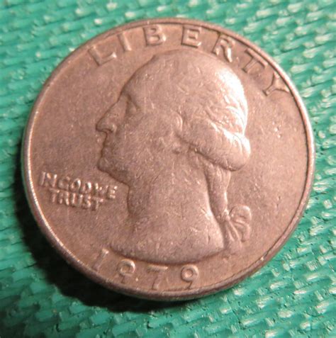 1979 Liberty Washington US Quarter Dollar Coin No Mint Mark Good ...