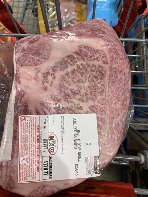 Wagyu for dinner it is $59.99/lb : r/Costco