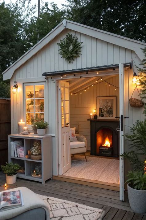 22+ Inspiring She Shed Craft Room Ideas - How Can This