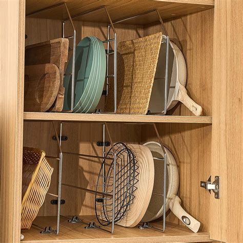 Amazon.com: Blulu 6 Pcs Baking Sheet Organizer 12" x 20" Tray Dividers ...