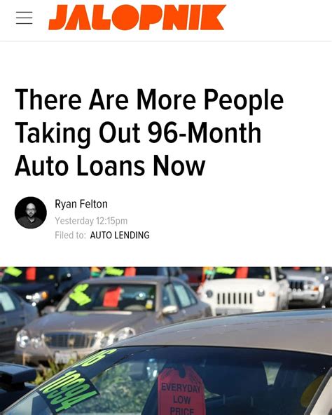 A 96-Month Car Loan?! - Certifiably Financial