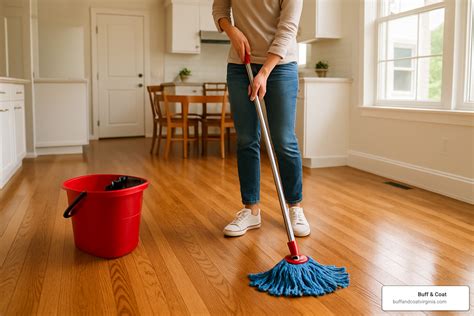 Deep Clean Wood Floors