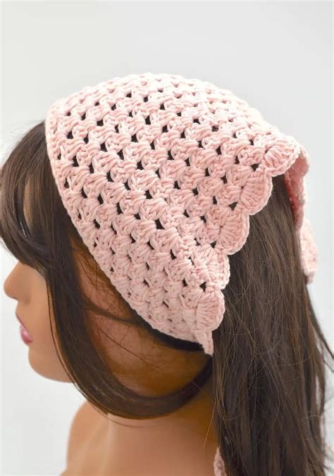 Free Crochet Bandana Pattern - Zamiguz Crochet Creations