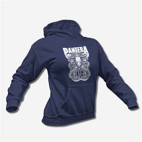 Pantera Band Hoodie, Pantera Artwork Hooded Sweatshirt, Thrash Metal ...
