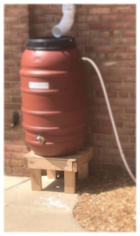 Diy Rain Barrel Stands at Clinton Spears blog