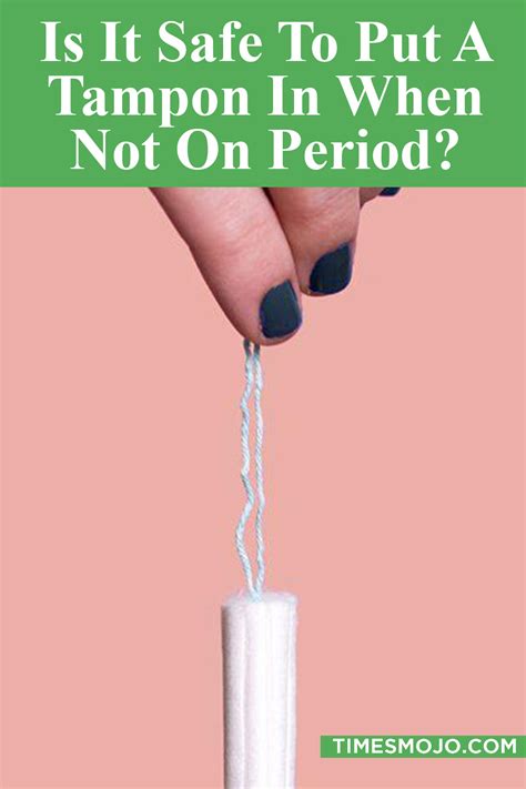 Do Tampons Hurt