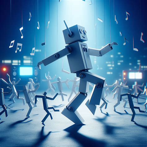 Download Ai Generated, Dance, Robot. Royalty-Free Stock Illustration ...