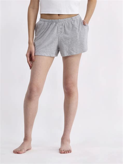 No Boundaries Jersey Sleep Shorts, Women’s and Women’s Plus - Walmart.com
