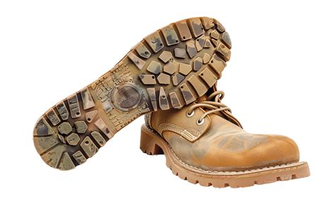 Military Boot Insoles On Transparent Background. 42804053 PNG