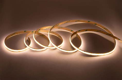 LED Strip Flexible Cob True Seamless Tape Light 10M 24V (8mm) 100W ...