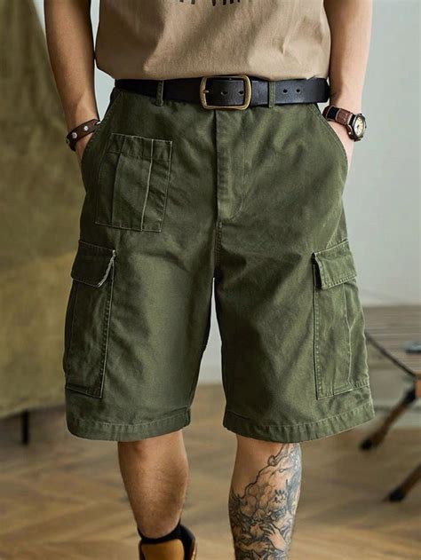 Manfinity EMRG Men's Loose Fit Cargo Shorts en 2025 | Ropa de hombre ...