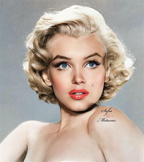 Marilyn monroe colorized – Artofit
