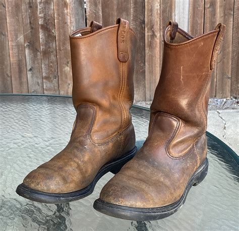 Red Wing Pecos 1105 USA Made Pull On Western Boots Me… - Gem