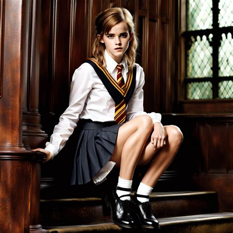 Emma Watson sexy Hogwarts schoolgirl by nightsurfer25 on DeviantArt