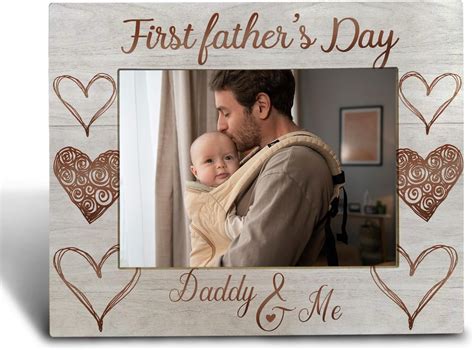 Amazon.com - FHUGX First Fathers Day Picture Frames 5x7 - First 1st ...