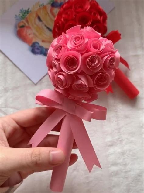 Paper Flower Bouquet Diy - DIY Ceiling Makeover