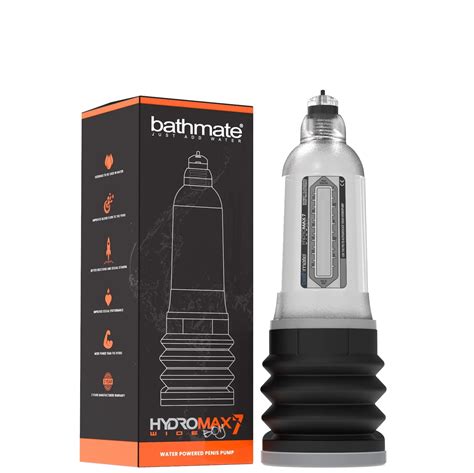Buy the Bathmate Hydromax 7 Wide Boy here for a bigger penis