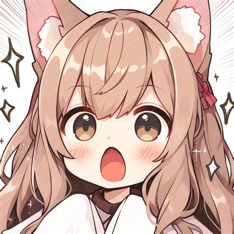 Premium Photo | Anime girl with a surprised look on her face generative ai